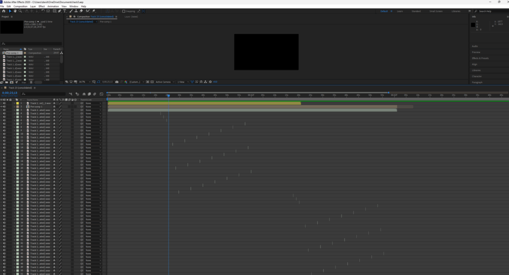composition in progress